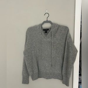 Tahari cashmere hooded sweater -like new *reserved for Katheryn*